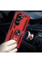 Case for Samsung Galaxy Z Fold 5 Case Dual Layer Polycarbonate Protection and Magnetic Holder Stand Ring - 5