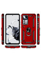 Xiaomi Mi 12T Pro Case Double Layer Polycarbonate Protection and Magnetic Holder Stand Ring - 7