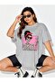 تي شيرت مطبوع عليه Love Yourself First مقاس كبير Salas Boyfriend - 2