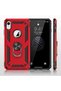 Case for Apple iPhone Xr 6.1 Case Dual Layer Polycarbonate Protection and Magnetic Holder Stand Ring - 7