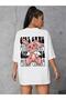 Girl Gang Printed Oversize T-shirt Casual Boyfirend - 3