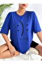 You Decide Printed Women's Oversize Salas T-shirt Boyfriend - 2
