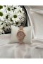 Rose Color Stone Women's Wristwatch - 2