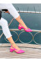 NISO Fuchsia Patent Leather Heeled SANDALS - 4