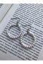 hoop earring Women's pearl hoop earring