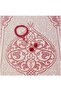 Luxury Light color ottoman chenille prayer mat with rosary gift,patterned fringed pocketing taffeta prayer mat - 2