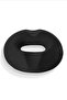Ultra-Luxury Orthopedic Seat Ring Coccyx Cushion Visco Seat Ring - Black - 6