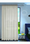 ECRU COLOR LINEN LOOK EXTRAFORCED TULE CURTAIN LINEN TOUCH SERIES