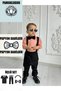 Set Pink Shirt And Black Salopet Baby And Children's Clothing Holiday And Special Daily Boys Girls