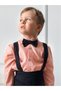 Set Pink Shirt And Black Salopet Baby And Children's Clothing Holiday And Special Daily Boys Girls - 8