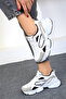 White-Black Women's Sneaker 17226
