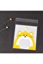 Banded Transparent Patterned Bag Opp 10x10 Cm 95 Pieces - 2