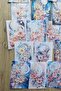 15 Pcs Watercolor Celestial Moon Crescent Themed Scrapbook Paper Set Bullet Journal Decoupage Paper - 5