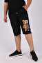 Boy's Robotic Teddy Bear Print Detailed Pocket Shorts/Capri - 4