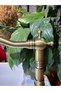Antique Gold Sink Faucet Zen Design Easy Ablution High Sink Tap Matte Antique - 4