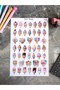 Kawai Ice Cream Icecream Cute Ice Creams Sticker Label Sticker 45 Pieces Sticker Set 17x25cm