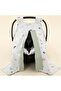 Muslin Double Sided Stroller Cover and Cushion - Mint Knitted - Bird - 2