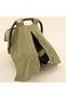 Muslin Stroller Cover and Cushion - Dark Pistachio Green Muslin - 2