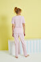 Multicolor Knitted Pajama Set - 3