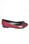 S726019508 Claret Red Patent Leather Women's Ballerinas - 5