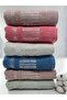 6-Piece 50x80 cm Bamboo Hand & Face Towel Set