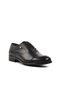 7102 Black Men's Genuine Leather Classic Shoes - 3