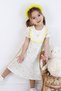 Girl's Woven Fabric Knee-Length Dress - 3
