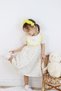 Girl's Woven Fabric Knee-Length Dress - 6