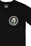 Black T-Shirt with Fatih Sultan Mehmet Pocket Logo Design - 2