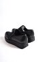 Genuine Leather Black Women's Leather Casual Shoes Trc-17695 - 3