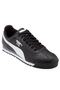 Roma Women's Sneaker Shoes Black White - 6