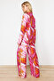 Abstract Patterned Woven Shirt Trousers Set TBESS24AU00003 - 6