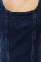 Mavi Dikiş Detaylı Fitted/Vücuda Oturan Mini Comfort/Esnek Denim Elbise TWOSS24EL00284 - 5