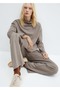 High-Necked Degaje Collar Sweatshirt - 5