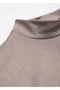 High-Necked Degaje Collar Sweatshirt - 7