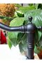 Black Sink Faucet Zen Design Easy Ablution High Sink Tap Black Fixture - 4