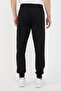 Men's Black Sweatpants Premium Fabric Jogger Leg Elastic Pocket Zippered Daily Comfortable Sports - 4