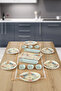 Algorithmic 15 Piece Breakfast Set for 6 People - 2