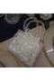 CRYSTAL BAG - CRYSTAL BEAD BAG - CRYSTAL HANDBAG - CRYSTAL EVENING BAG - 3