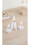 Plexi white pyramid ring 3-Piece Ring Holder, Acrylic Stand, Plexi Organizer, Jewelry Stand - 4