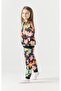 Seasonal Printed Bottom Top Girl's Double Suit - 2