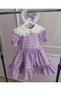 Scallop Lilac Dress - 3