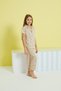 multi-colored Knitted Buttoned Pajamas Set - 4