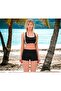 Modeled Swim Bikini with Shorts