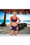 Modeled Swim Bikini with Shorts - 5