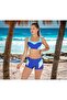 Modeled Swim Bikini with Shorts