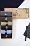 6 Pairs of Men's Bamboo Seamless Classic Socks in Premium Gift Box - 5