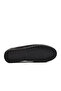 190 Black Genuine Leather Women's Casual Shoes - 5