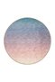 Pastel Painted Modern Decorative Carpet in Blue Pink Tones 4398 - 2