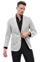 Herringbone Patterned Jacket - 3